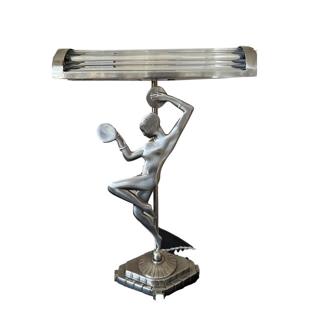 Art Deco Table Lamps, 1930, Set of 2 For Sale