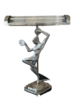 Art Deco Table Lamps, 1930, Set of 2