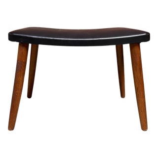 Mid 20th Century Danish Modern Teak Footstool For Sale