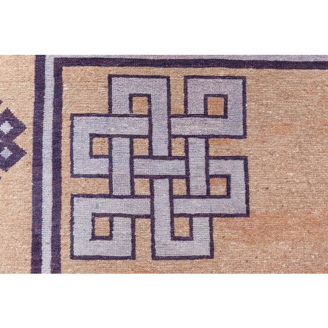 Early 20th Century 1920s Chinese Wool Rug Doris Leslie Blau For Sale - Image 5 of 7