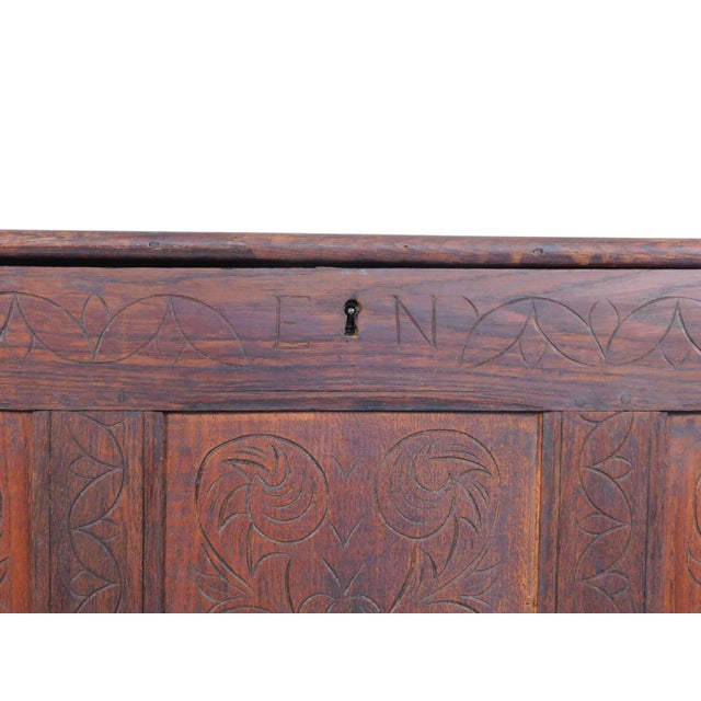 Pilgrims Chest, C. 1690-1720 For Sale - Image 4 of 9