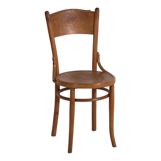Antique Dining Chairs from Ton, Set of 8 For Sale