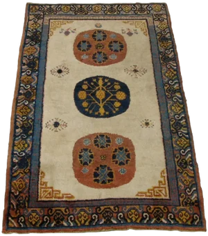 1900s Antique Uzbek Samarkand Rug-6'0'' X 4'0''