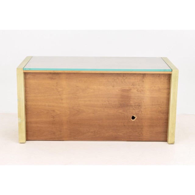 Art Deco Style Walnut Kneehole Desk For Sale - Image 10 of 10