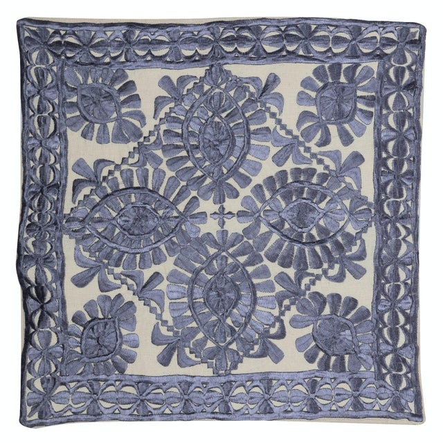 New Hand-Embroidered 100% Cotton Cushion Cover – Authentic Uzbek Textile Art Bring a touch of Central Asian heritage to...