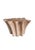 Brown Sculptural Solid Teak Wood Table With Natural Grain & Bleached Finish For Sale - Image 8 of 14