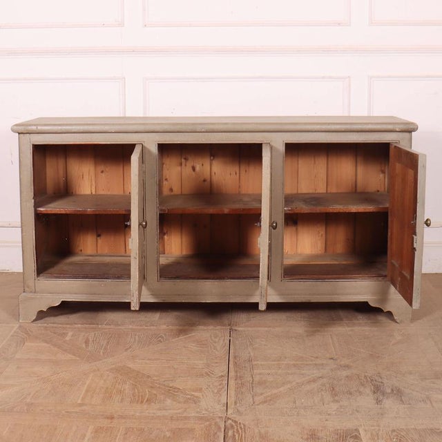 Wood English Painted Dresser Base For Sale - Image 7 of 13