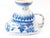 18th Century Chinese Export Blue and White Canton Helmet Creamer For Sale - Image 9 of 10