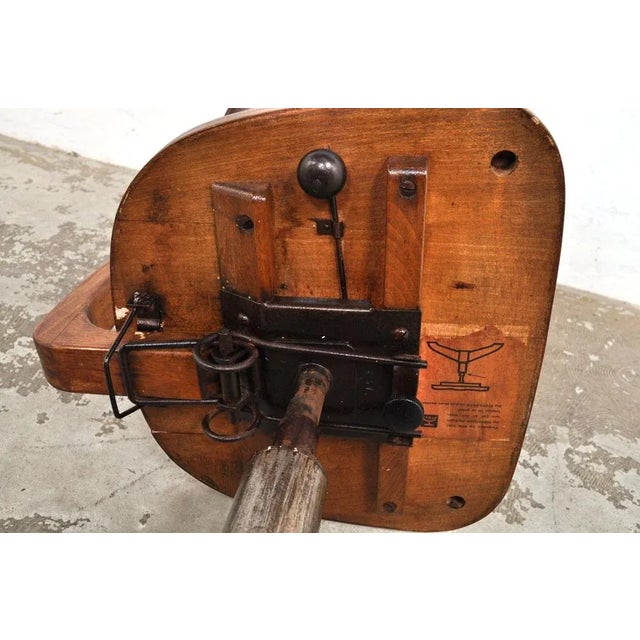 Vintage Desk Chair on Wheels by Albert Stoll for Stoll Giroflex, 1930s For Sale - Image 11 of 13