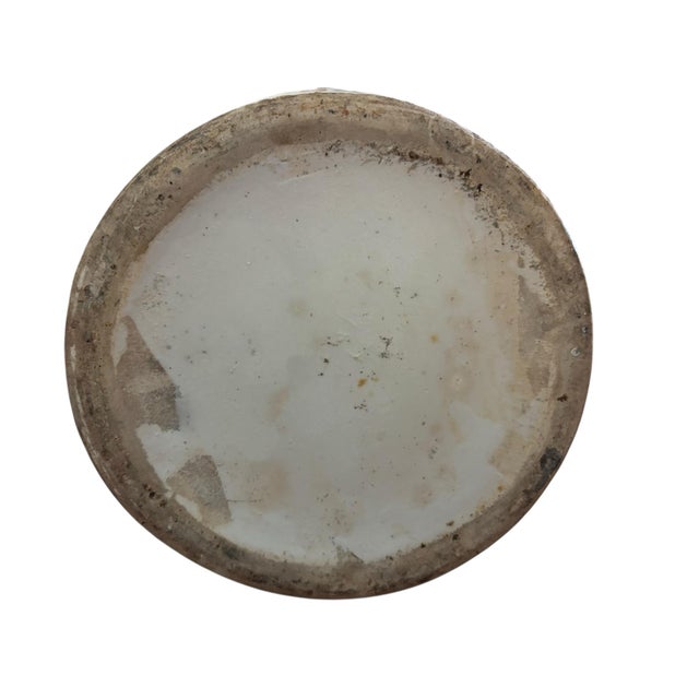 Mid Century Hand Painted Jingdezhen Floor Vase For Sale - Image 9 of 11