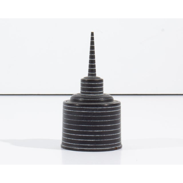 Contemporary Turned Wood Oil Can Sculpture by Chris Bowman For Sale - Image 3 of 8