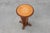 Wood Art Deco Round Wooden Side Table, France, 1920s For Sale - Image 7 of 11