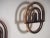 Contemporary Bronzino Hangers by Alessandro Zambelli, Set of 2 For Sale - Image 3 of 5