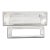 Modern 8.25 In. Brush Aluminum Mail Slot For Sale