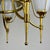 Vintage Art Deco Glass and Brass Chandelier from Maison Arlus, France 1950s For Sale - Image 15 of 18