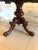 Antique Victorian Burr Walnut Carved Centre Table, 1860 For Sale - Image 9 of 15