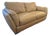 Natuzzi Editions Collection Leather Apartment Sofa For Sale