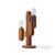 Modeline Mid 20th Century Modeline Mid Century Modern California Pine Cactus Table Lamp For Sale - Image 4 of 7