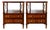 Ethan Allen Eugene Mahogany Night Tables or Nightstands - A Pair For Sale