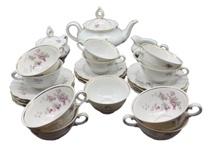 Service from the Bavaria Schirnding, 1960s, Set of 25