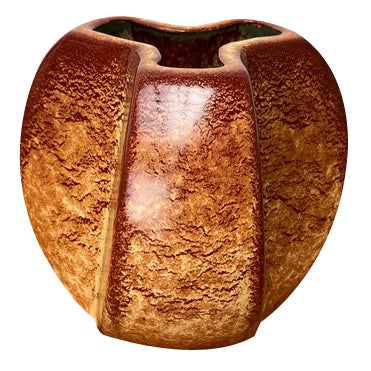 Mid-Century Italian Pottery Vase attributed to Bertoncello, 1960s For Sale