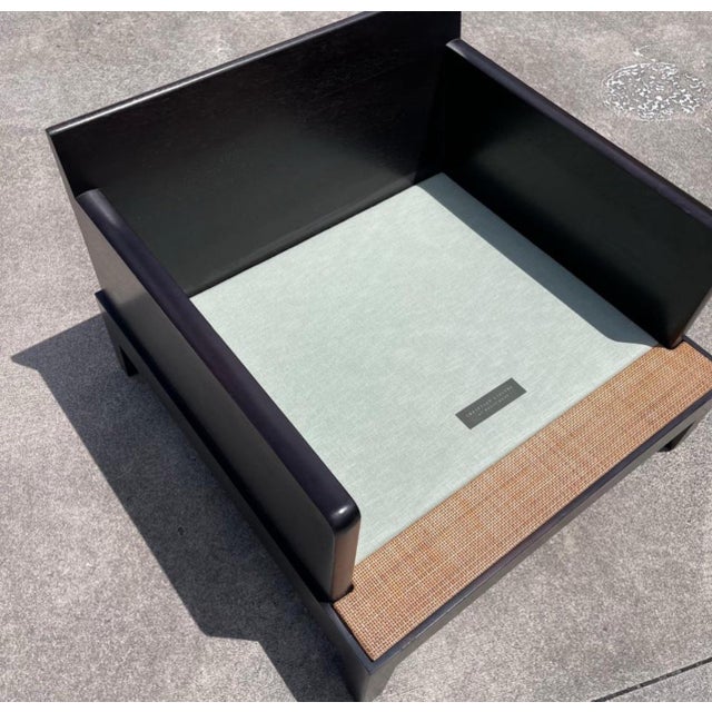 Christian Liaigre Opium Lounge Chair by Holly Hunt, 21st Century For Sale - Image 10 of 11