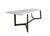 Modern Cement and Steel Dining Table For Sale - Image 4 of 7