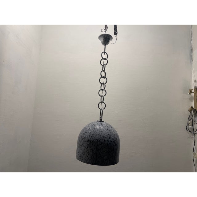 Murano Glass Light Pendant Series Neverrino by Gae Aulenti, 1970s For Sale - Image 9 of 14