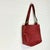 Ruby Red 1996 Vintage Boho Chic Coach Soho Lafayette Red Leather Tote, F6h-4140. For Sale - Image 8 of 13