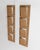 Vintage Rattan Magazine Racks, Italy, 1980s, Set of 2 For Sale - Image 6 of 11