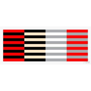 Interweaving of Four Colors Fine Art Print 9" X 21 1/2" by Liz Roache For Sale