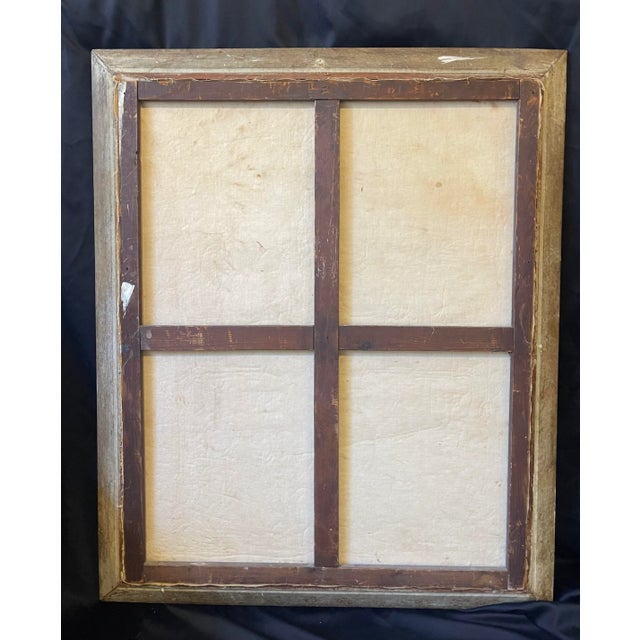 Tan 1928 Oil Painting on Canvas of a Reclining Woman Oil on Canvas Signed Georges Louis Emile Capon For Sale - Image 8 of 9