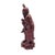 Chinese Mid Century Chinese Hand Carved Wood Figure of Shou Xing Longevity Deity 12.75" For Sale - Image 3 of 11