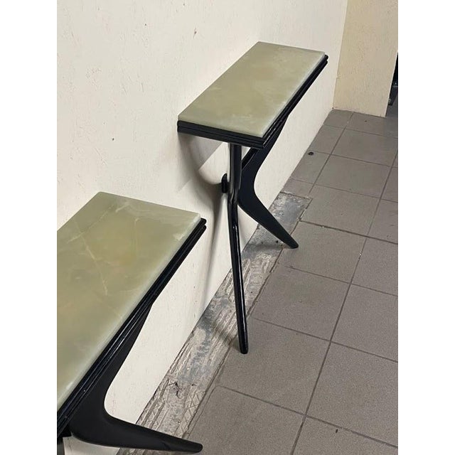 Wood Italian Console Table, 1950s For Sale - Image 7 of 18