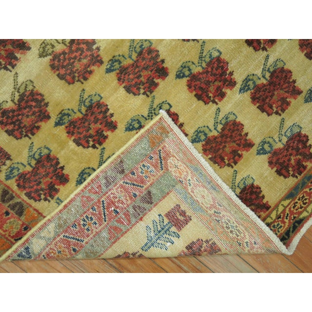 Square shaped early 20th century Caucasian weave. 4'10'' x 4'10'' Rugs from the Kuba region are made from wool, though...