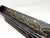 Charming double-rod towel bar that is made of wood and hand-painted in black with a simple swag and flower pattern. Exact...