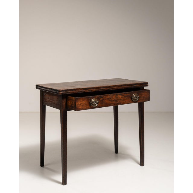 19th Century France Georgian Red Wood Console Table For Sale - Image 4 of 10