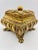 Vintage Gold Gilt Clawfoot Treasure Box For Sale - Image 4 of 13
