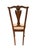 Early 20th Century Robert Mitchell Furniture Co. Colonial Revival Mahogany Hall Chair For Sale - Image 4 of 10