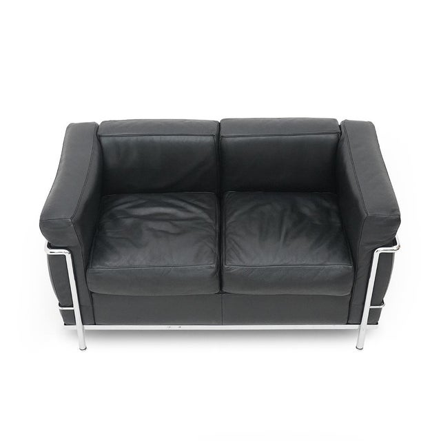1970s LC2 2-Seater Sofa by Le Corbusier for Cassina, 1970s For Sale - Image 5 of 16