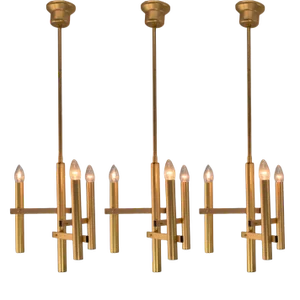Ceiling Lights, Italy, 1960s, Set of 3