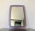 Mid-Century Modern Violet Acrylic Wall Mirror, Italy, 1970s For Sale - Image 4 of 9