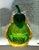 "Rare and Beautiful Color" Murano Mid Century 1950's Art Glass Apple and Pear Bookends For Sale - Image 10 of 11