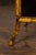 English 1900s Bamboo Leather Canterbury Magazine Rack with Chinoiserie Motifs For Sale - Image 12 of 12