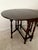 Wood Vintage 1930s Oval Gate-Leg Drop-Leaf Table by Elite Furniture Co. Excellent Condition For Sale - Image 7 of 17