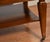 Brown 1930s English Regency Mahogany & Leather Top Coffee Table For Sale - Image 8 of 14