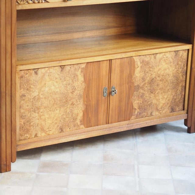 1930s Art Deco Sideboard with Mirrored Top, 1930 For Sale - Image 5 of 14