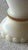 1960s Vintage Avon Elegant Hand Perfume Decanter Bottle Milk Glass For Sale - Image 5 of 9