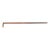 1876 English Malacca, Sterling, & Antler Walking Stick For Sale
