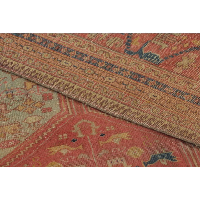 Textile Antique Oversized Turkish Anatolian Rug With Geometric Medallions - Rug & Kilim For Sale - Image 7 of 7